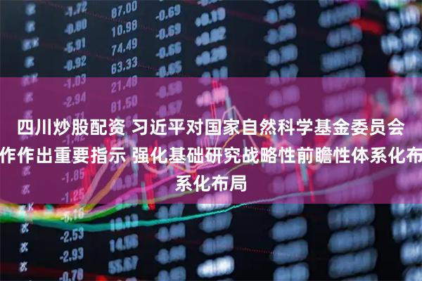 四川炒股配资 习近平对国家自然科学基金委员会工作作出重要指示 强化基础研究战略性前瞻性体系化布局